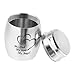 TOVINANNA 1pc Urn Ashes Keepsake Containers with Lids Pet Memorial Keepsake Puppy Cat Ashes Holder Pet Cremation Keepsake Pet Ashes Mini Animals Jewelry Delicate Stainless Steel Small Bone
