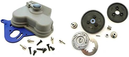 Imachine Traxxas 1/10 E-Maxx SPUR Gear Slipper Pinion Dual Motor Mount Plate Cover