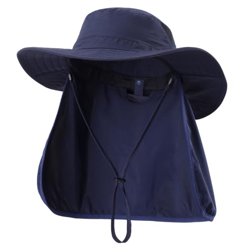 Chapeau de soleil enfant pour la plage et le safari avec protège-nuque séchage rapide