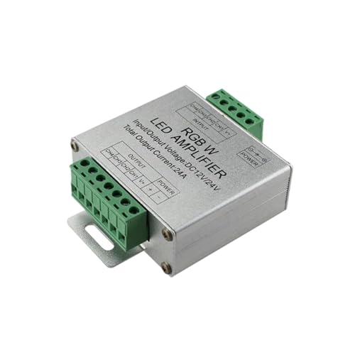 Amplificateur RGBW DC12V 24V en aluminium pour bande LED 5050