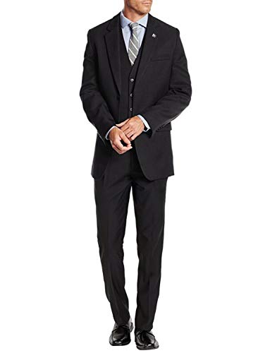 Costume homme 3 pièces classique pour éviter les plis lors d'un mariage ou grand événement