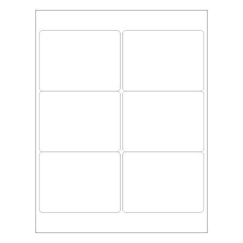 30 Large Beer Bottle Kraft Printable Labels, 4X3 Inches #TOP5