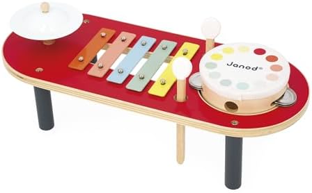 Janod Table Musicale Baby Confetti (bois), vue 2