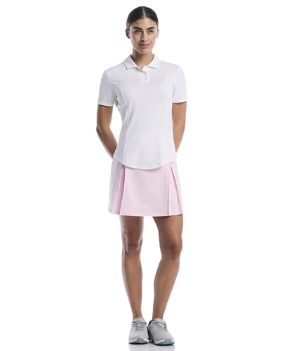 Callaway Women's Short Sleeve Golf Polo Shirt Brilliant White - image 4