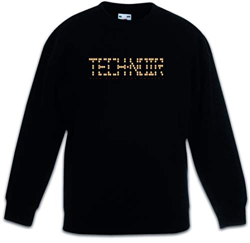 Sweat-shirt noir enfant Urban Backwoods contre le froid pour courir et jouer