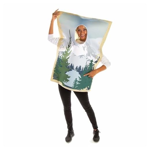 Happy Little Painting Halloween Costume - Funny Picture Frame Outfit