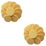40 Stück Make Up Entferner Pads Schwamm aus Zellulose Runde