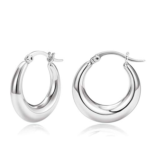 Small Chunky Gold Hoop