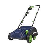GUEDE Electric Artificial Turf Sweeper, Power Broom for Artificial Grass Cleaning, Leaf Collector