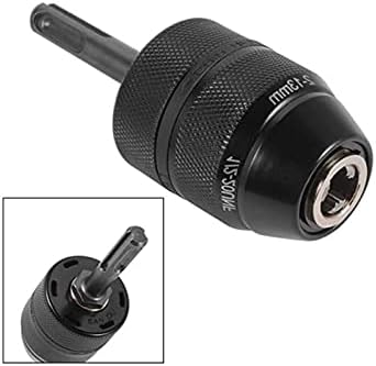 Heavy Duty Professional 1/2-20UNF 2-13mm Professional Heavy Duty Quick Change Keyless Drill Chuck with SDS Adaptor Hardware Converter Tool with 1/2 SDS Adaptor