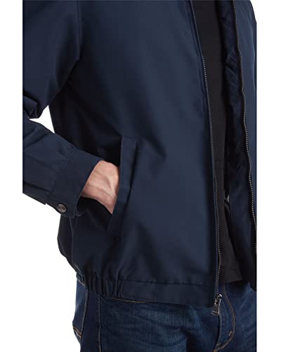 Perry Ellis Men?S Jacket ? Casual Lightweight Water Resistant Microfiber Windbreaker Golf Coat (S-Xl), Size Small, Dark Sapphire #TOP4