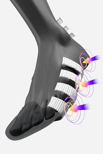 Powerlight Hockey Socks, Ice Skate Socks with Seamless Toe, Lace Bite Protection, Moisture-Wicking, and Quick-Drying. 5