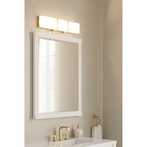 Minka-Lavery High Rise 24.25" LED Bath Bar - Legacy Brass with White Glass by Minka Lavery - Image 7