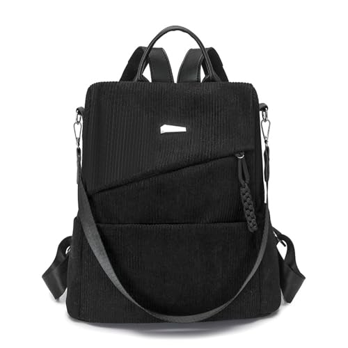 Tote bag pour l'école et les cours grand sac cabas étudiant noir