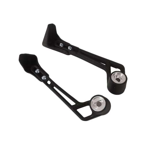 PRORACER Protections contre les chutes pour leviers de frein et d'embrayage universels 14-18 mm. Courbé en aluminium (noir)