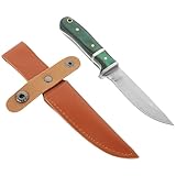 DOITOOL Mongolisches Lammfleischmesser Edelstahl Kleiner Fleischzerteiler Rutschfester Griff Küchenhelfer für Zuhause und Restaurant Vielseitiger Fleischschneider mit Glatter Klinge