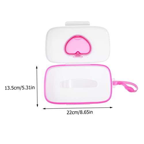 Lot de 2 boîtes à lingettes en PP durable et robuste