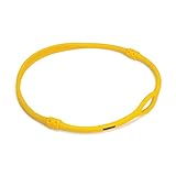XS Scuba Highland Silicone Regulator Necklace (Large, Yellow)