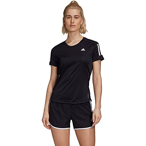 adidas Women's Own The Run T-Shirt, Core Black, M