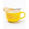 Tazza Looney Tunes Tweety - 17 Oz - Con Stencil E Accessori - Regalo Ideale