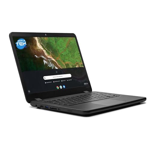 PC portátil 14 SIMPLETEK para navegación web y videollamadas con webcam integrada