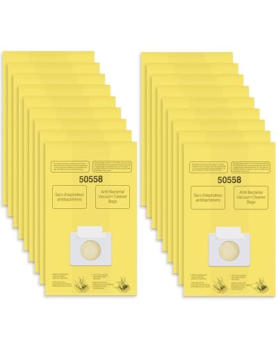 Image of Vacuum Bags Replacement for Kenmore Canister C /Q 50555 50557 50558 and Pana.sonic Type C-5 Vacuums - Premium Vacuum Cleaner Dust Bag - 18 Pack