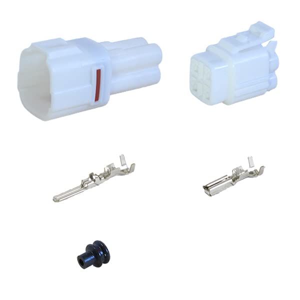 MTシリーズ　4点セット Amazon.co.jp: 住友電装 090型 MT 防水 4極 カプラー・端子