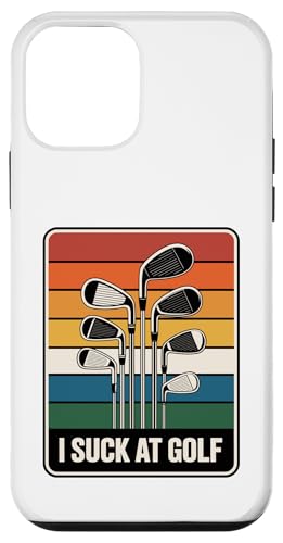 I Suck At Golf Loser Dad ȃW[N St X}zP[X iPhone 12 mini p