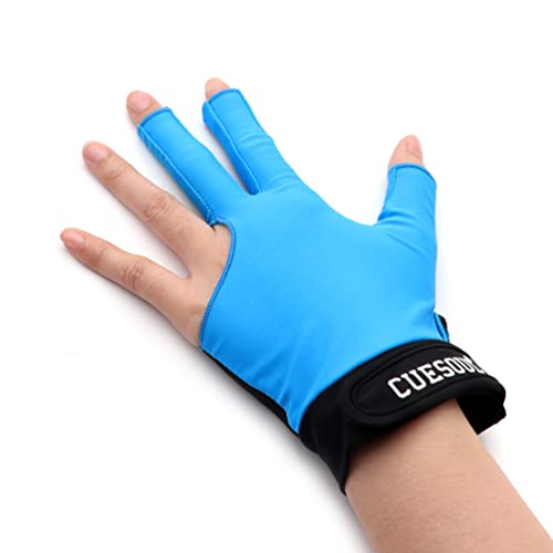 CUESOUL I guanti da biliardo Mano sinistra/destra del ponte - Adatto per giochi di biliardo/snooker/carrozzella