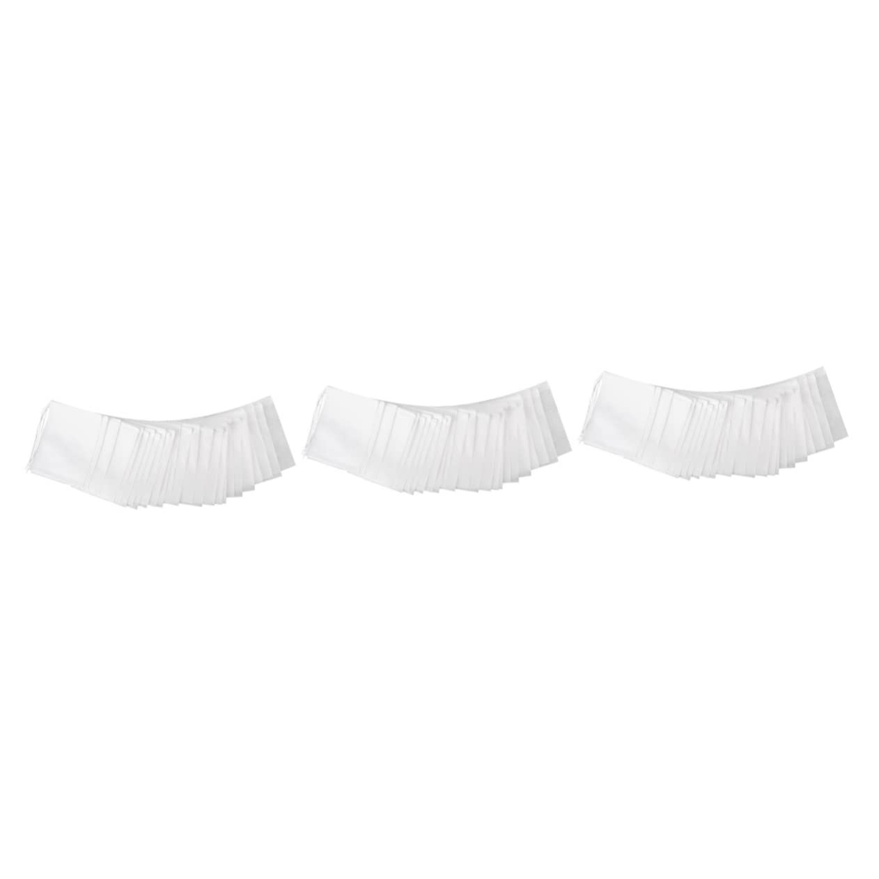 Amosfun 3 Juegos Bolsitas De Té Con Cordón Filtro De Té Bolsas De Filtro De Café Filtros De Té Vacíos Canvas Bag Infusor Te Pack De Te Bolsa De Té Bolsitas De Té Para Té Suelto 200 Uds * 3