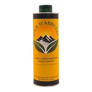 SOLE D'ABRUZZO Premium Olivenöl Nativ Extra aus Italien (0,16% Säure) – Handgeerntet in den Abruzzen – Kaltgepresst & Polyphenolreich – Ernte 2025/26 – 500ml