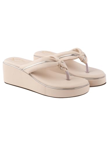 Image of Shoetopia Wedges Sandal for Women & Girls Criss-Cross Strap Design Stylish Comfortable, Durable Heels - Perfect for Casual & Party