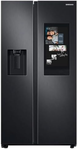 Geladeira Samsung Family Hub™ Side by Side 608L com Soundbar Pret...