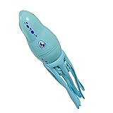 NEXTAKE Electric Octopus Bath Toy - Swimming Pool & Tub Toy - No Lights (Light Blue)