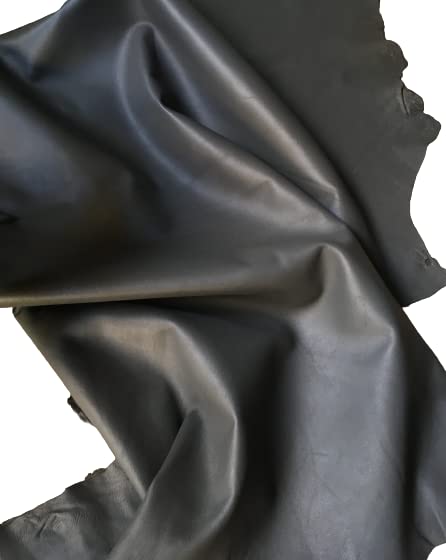 Grey Whole Nappa Soft Premium Quality Sheepskin Genuine Leather Hide- NO Holes & CUTS (7-9 sq. ft) - Image 3