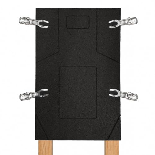 IronFangX 12x20 Self-Healing Target, 0.75" Thick Full Fine-Grain Rubber -B