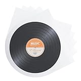 Matériau de haute qualité : fabriqué en plastique HDPE de haute qualité avec des bords lisses et antistatiques pour éviter de rayer les disques et garantir qu'ils restent en bon état même après une utilisation prolongée, offrant ainsi une protection fiable à votre précieuse collection.