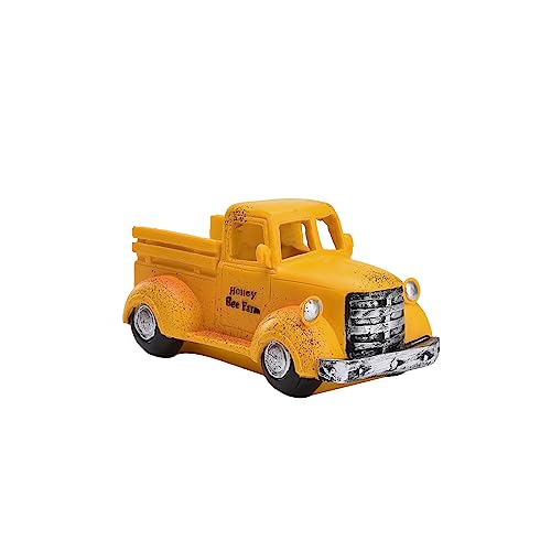 SUNFECILI Farmhouse Truck Flower Arrangement Spring and Summer Country Table...