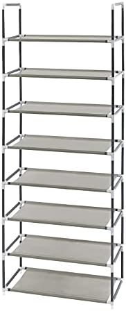 eSituro 8 Tiers Shoe Rack Tall Shoe Racks Shelves Standing Storage Organizer for 40 Pairs Shoes