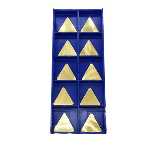 Lahdyfhoe UFBAOBN86542 Gbj 1 Inch Shank R8 Face Milling Cutter Arbor End Mill Tool Holders Withtpkn1603Pdskr Triangle Inserts Carbide Inserts Indexable Milling Inserts cover