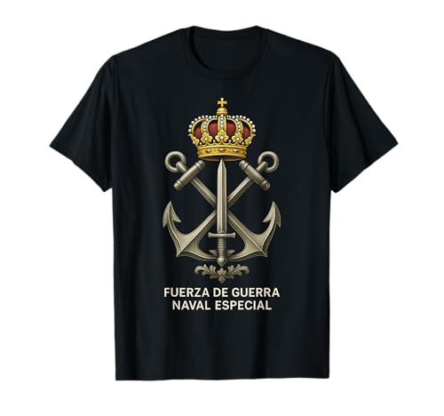 Emblema FGNE Armada Española Ejército Inglés Fuerza Militar Camiseta
