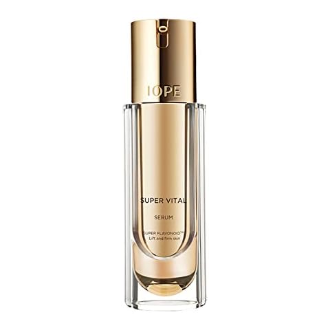 IOPE Squalane & Hyaluronic Face Serum 'Super Vital SERUM' 1.35 FL.OZ - Anti-aging Serum for Wrinkles - Lifting & Intense Hydration - For Sensitive, Dry Skin Cover