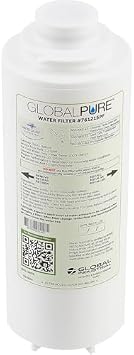 Global Industrial Global Pure Replacement Water Filter PFAS, 3600 Gal. Cap | Drinking Fountain and Bottle Fillers Replacement Filter, Cold Water Filter Only