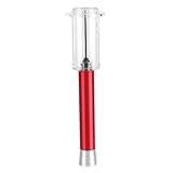 【Conveniente】: manera simple, fácil y rápida de abrir. Simplemente deslice la aguja, bomba unas veces y luego el corcho está fuera. Más eficiente y cómodo. Fácil de usar sin molestias de tirar, girar o romper piezas de corcho.