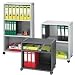 Produktbild Fastpaperflow PAPERFLOW DM2K1.01 Rollregal Mobil 2 Oh anthr.