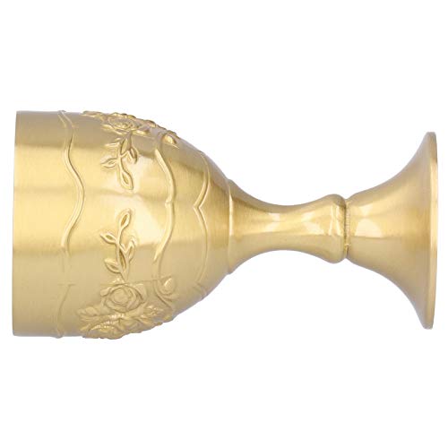 Copo de Bronze Vintage, Suprimentos de Rosa, Cálice Pequeno, Copo de Cobre, Leite, chá, Real, retrô,