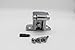 Component Hardware W19 Satin Chrome Strike, -1/8