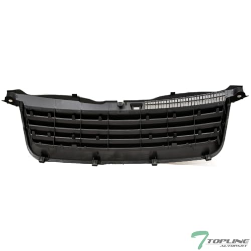 Grille de pare-chocs avant pour remplacer calandre cassée Passat B5.5 plastique noir mat
