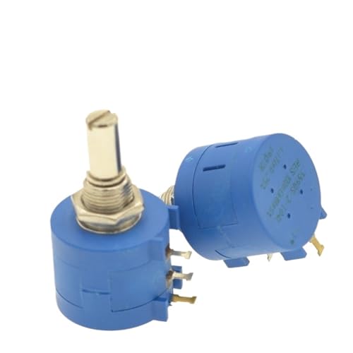 BGPHQLHOD 1pc 3590s-2-103 2K 5K 10k 20K 50K 100K 100R 200R 500R Precision Multi- Turn Potentiometer Quality Adjustable Resistor(100 Ohm)