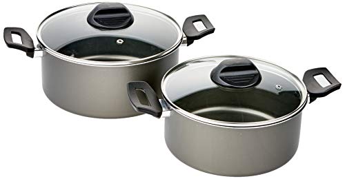 Conjunto de Panelas, Garlic, Grafite, Pacote de 7, Brinox